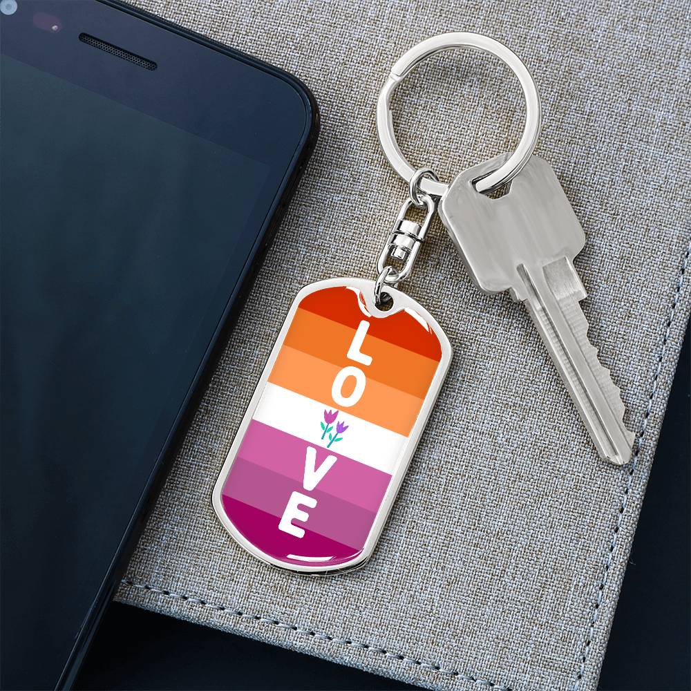 WLW Love Keychain