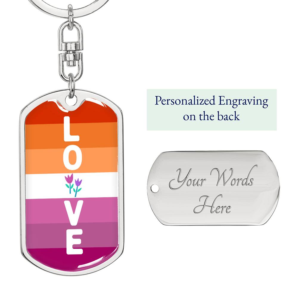 WLW Love Keychain
