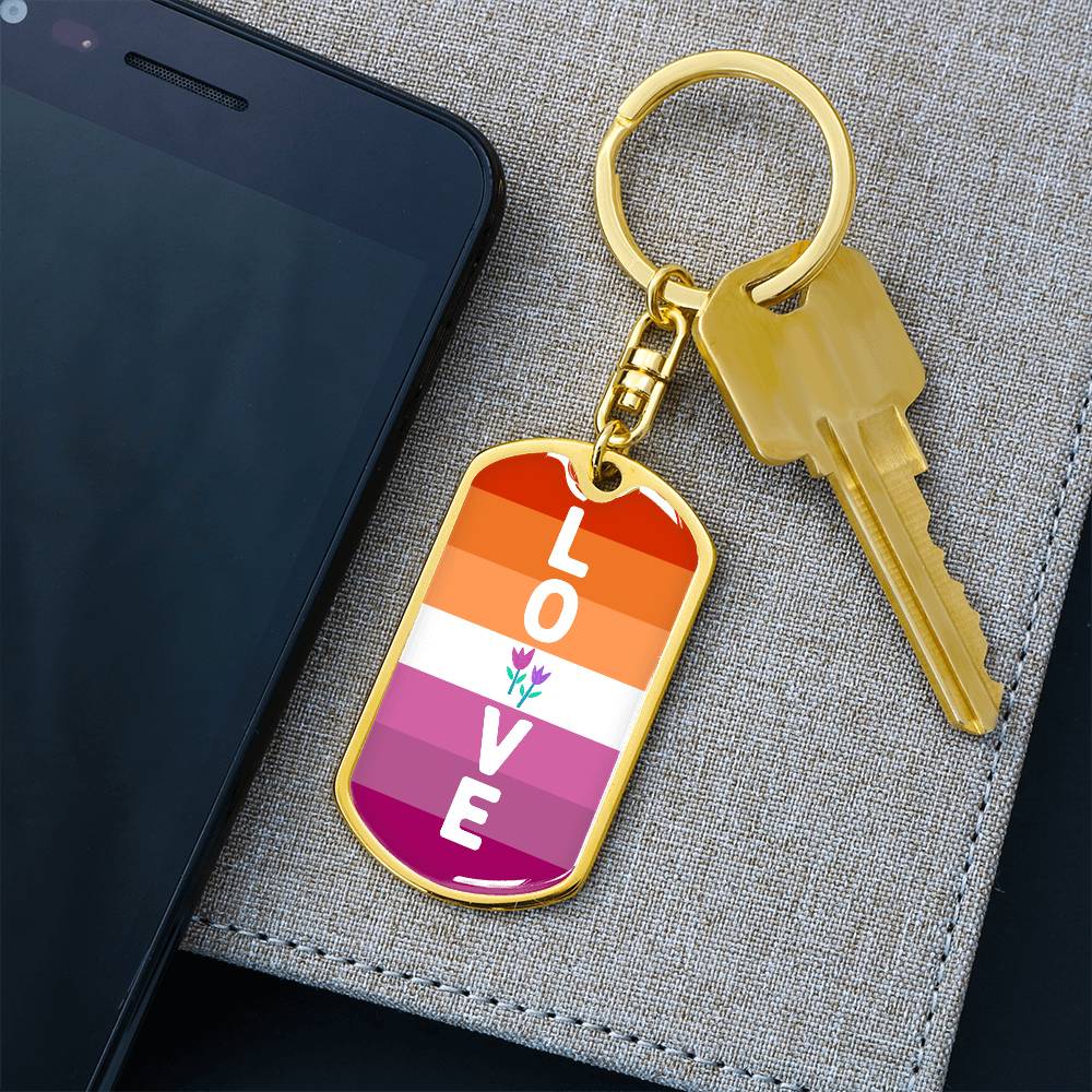 WLW Love Keychain