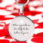 Believe in Yourself Engraved Necklace