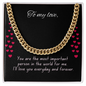 My Love - Cuban Link Chain