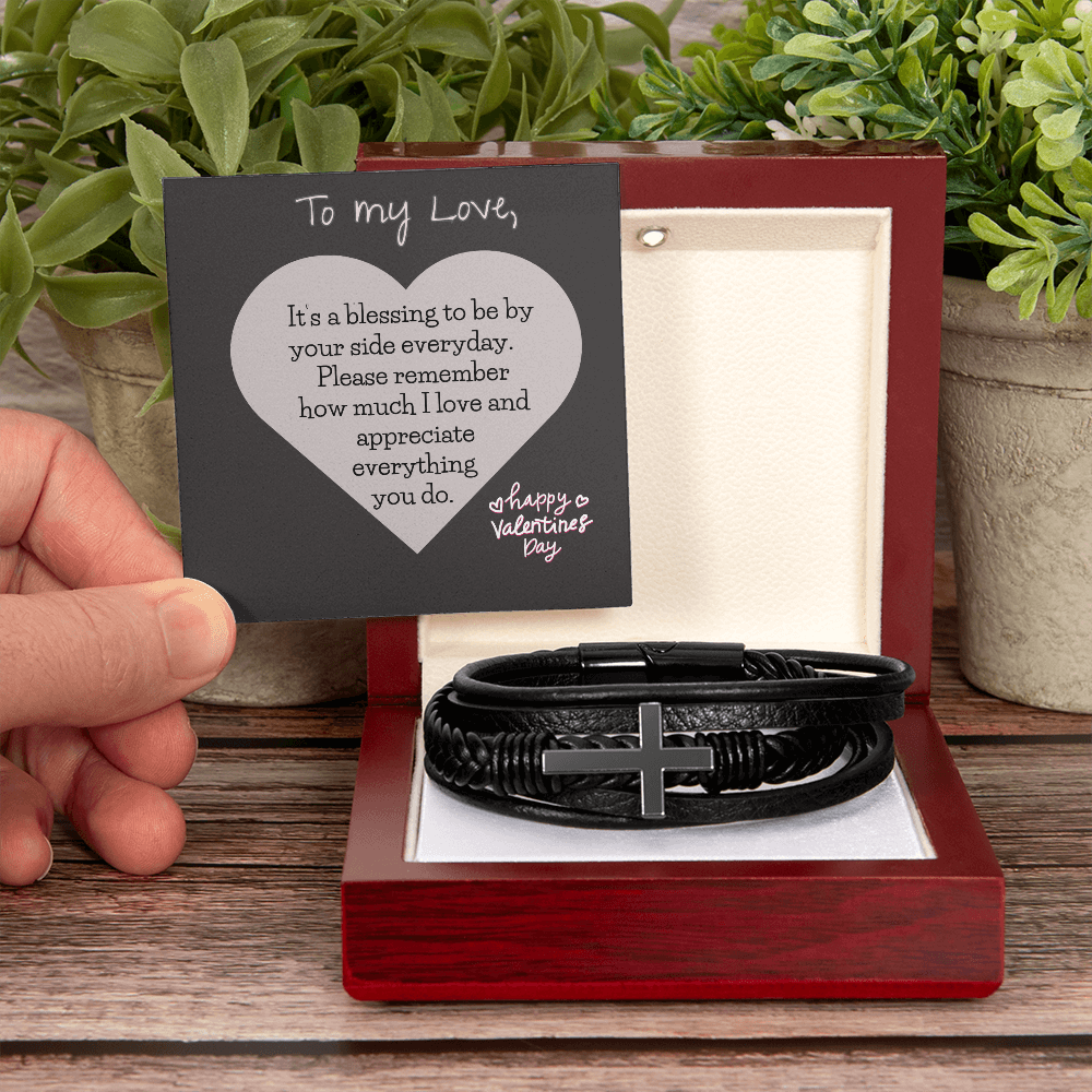 You're a Blessing - Men's Cross Bracelet