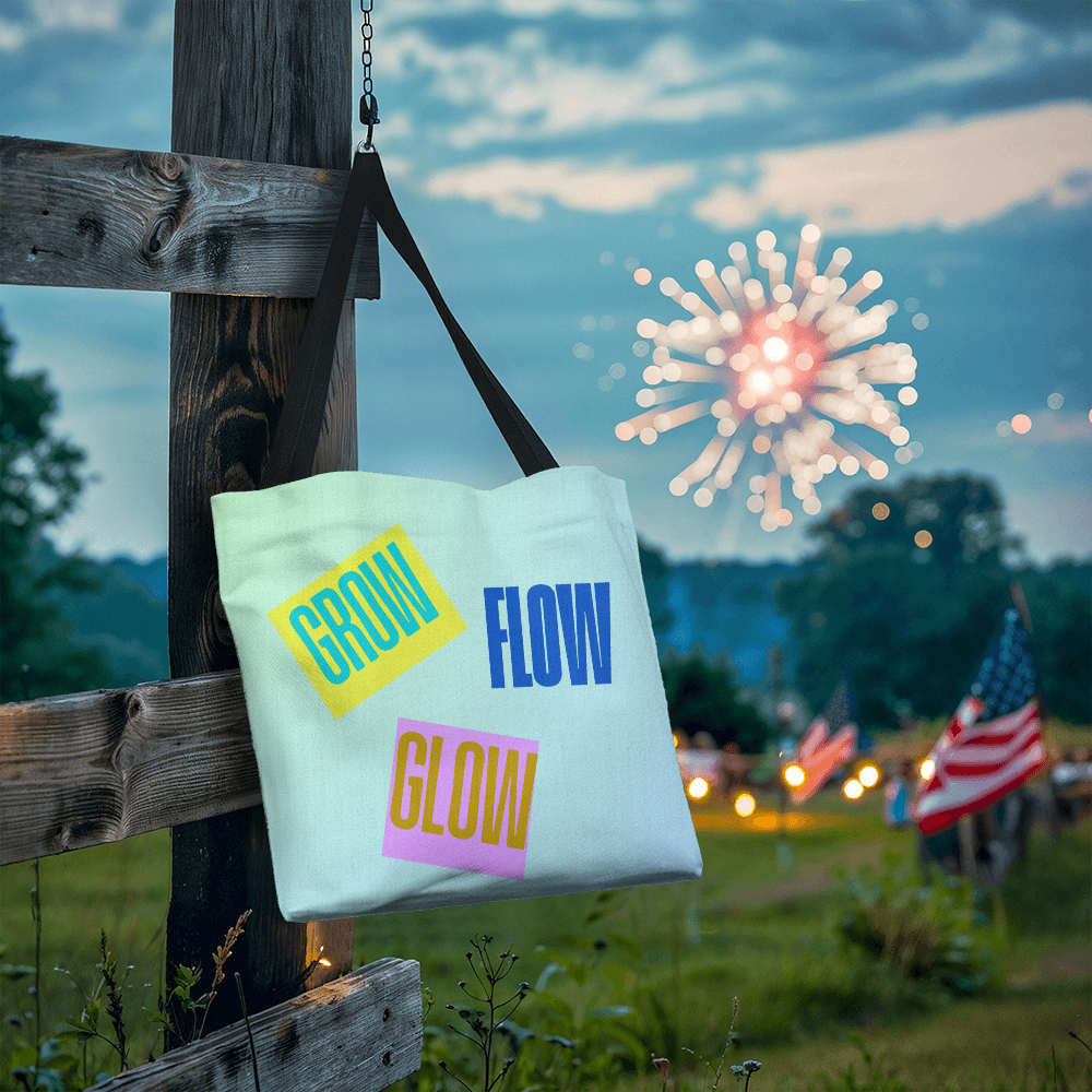 Glow Grow Flow - Classic Tote Bag