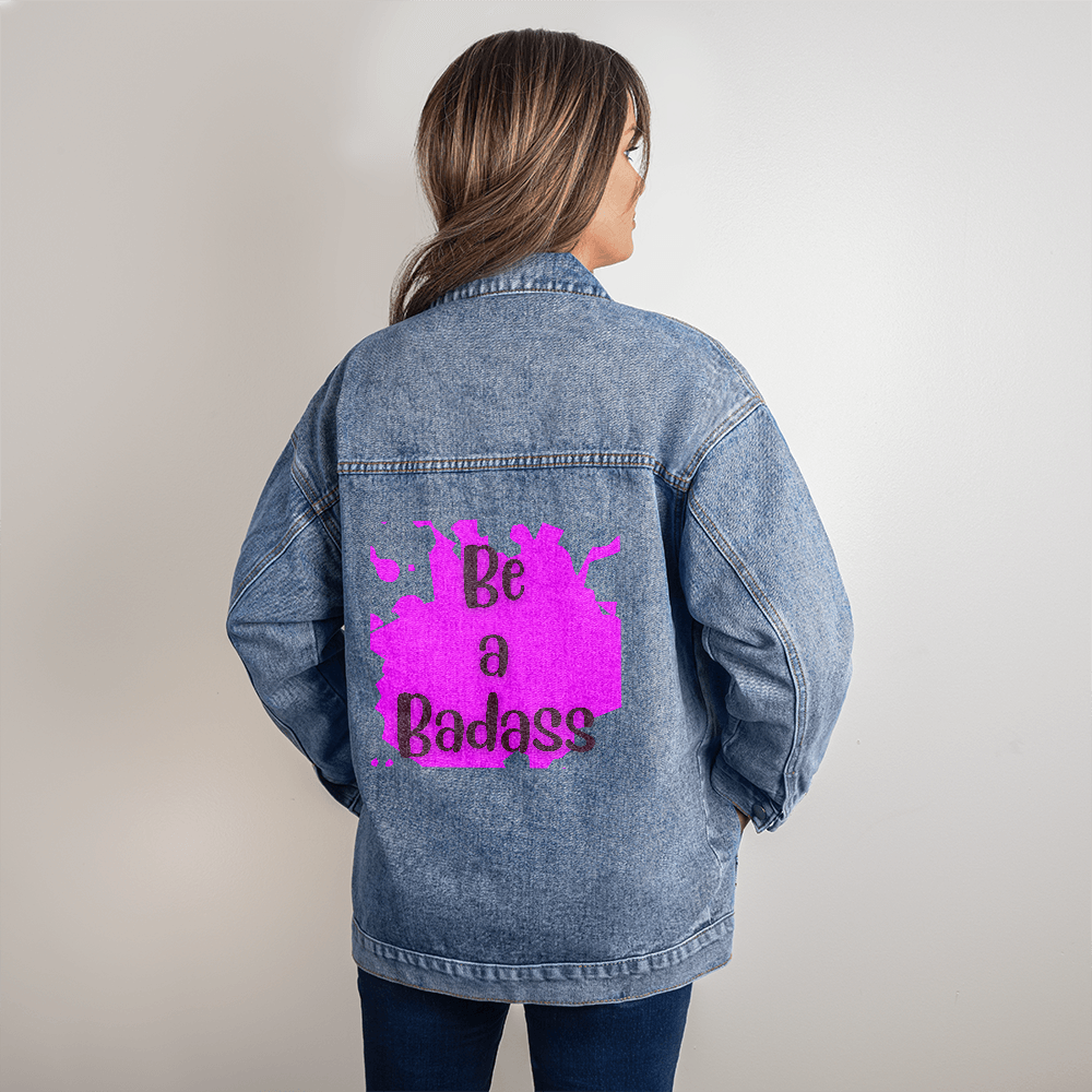 Be a Badass - Oversize Demin Jacket