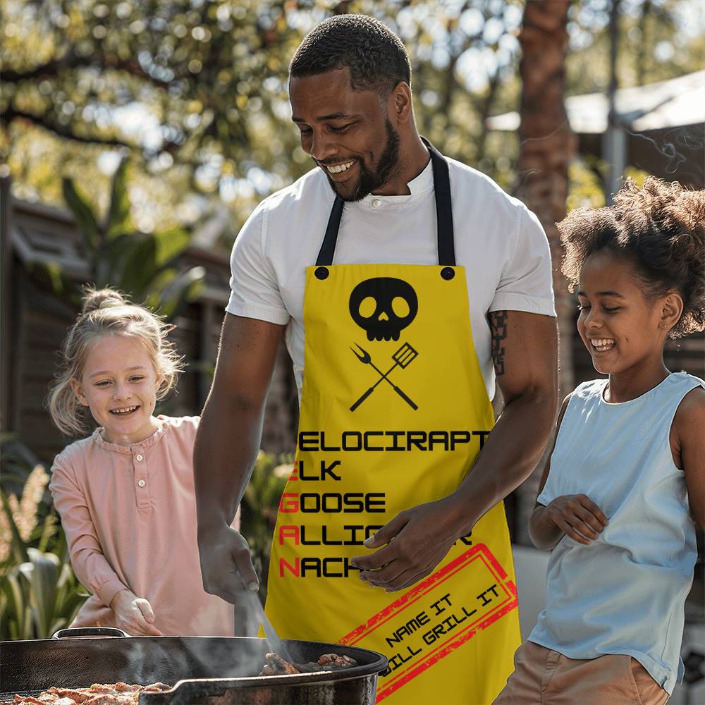 Apron: Name it, I'll grill it