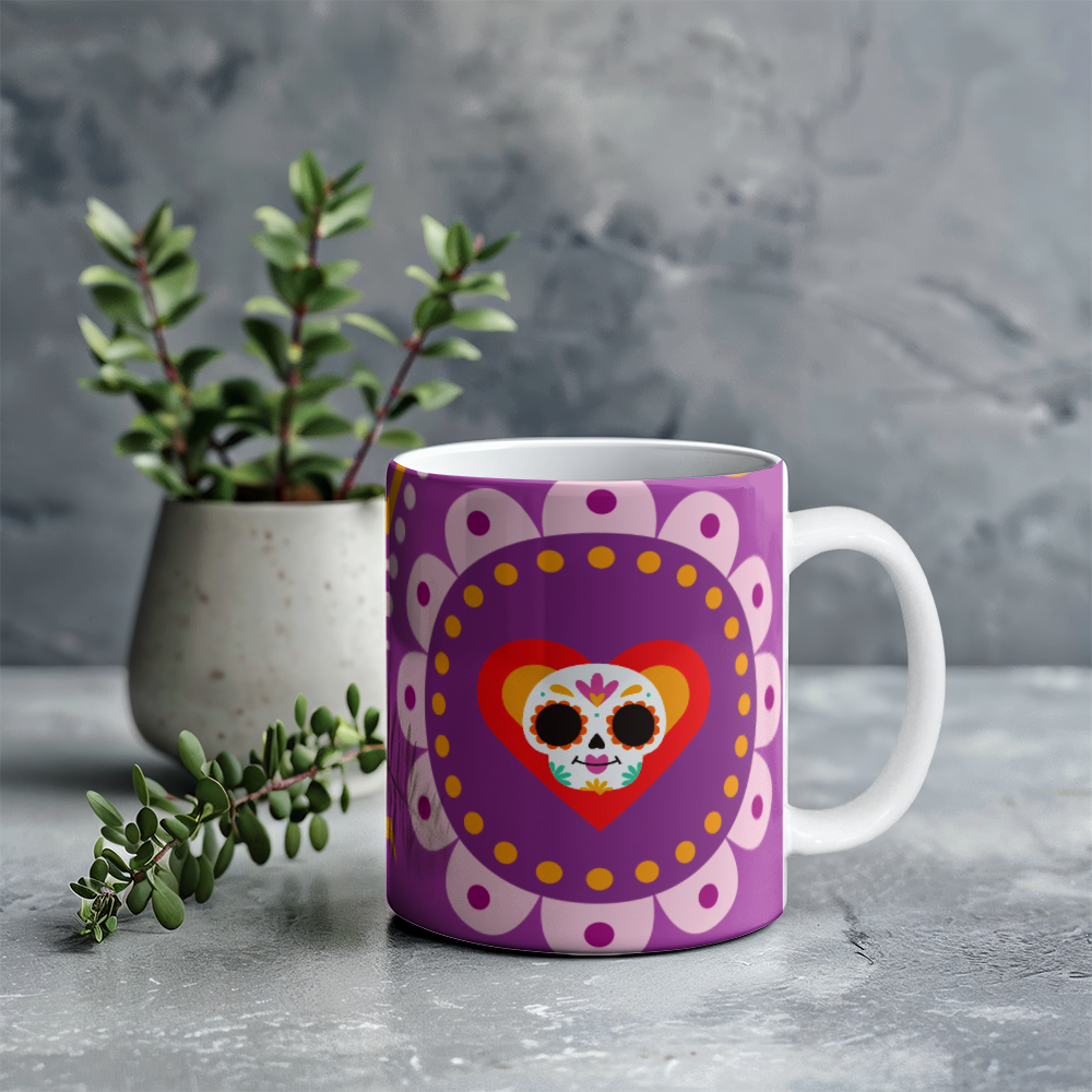 Skull eyes - Ceramic Mug 11 oz