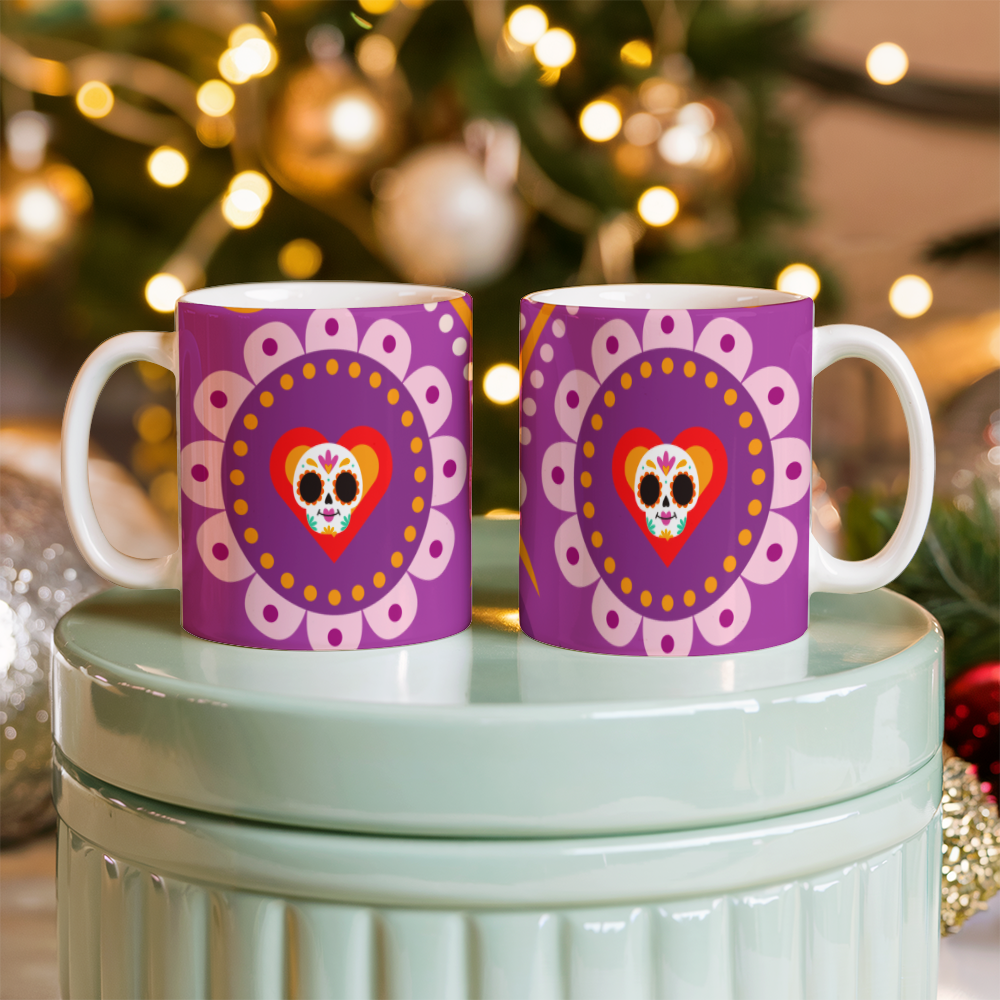 Skull eyes - Ceramic Mug 11 oz