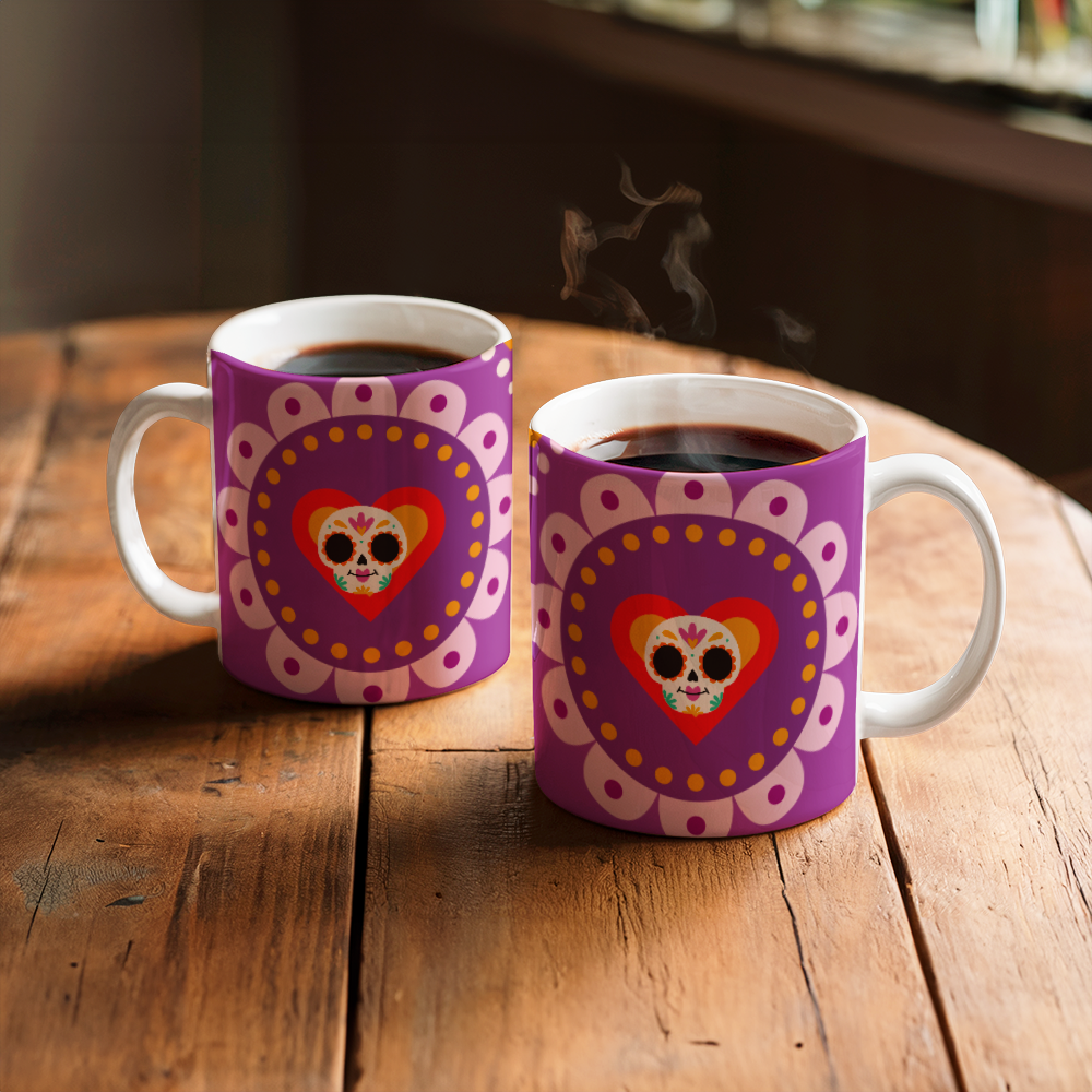 Skull eyes - Ceramic Mug 11 oz