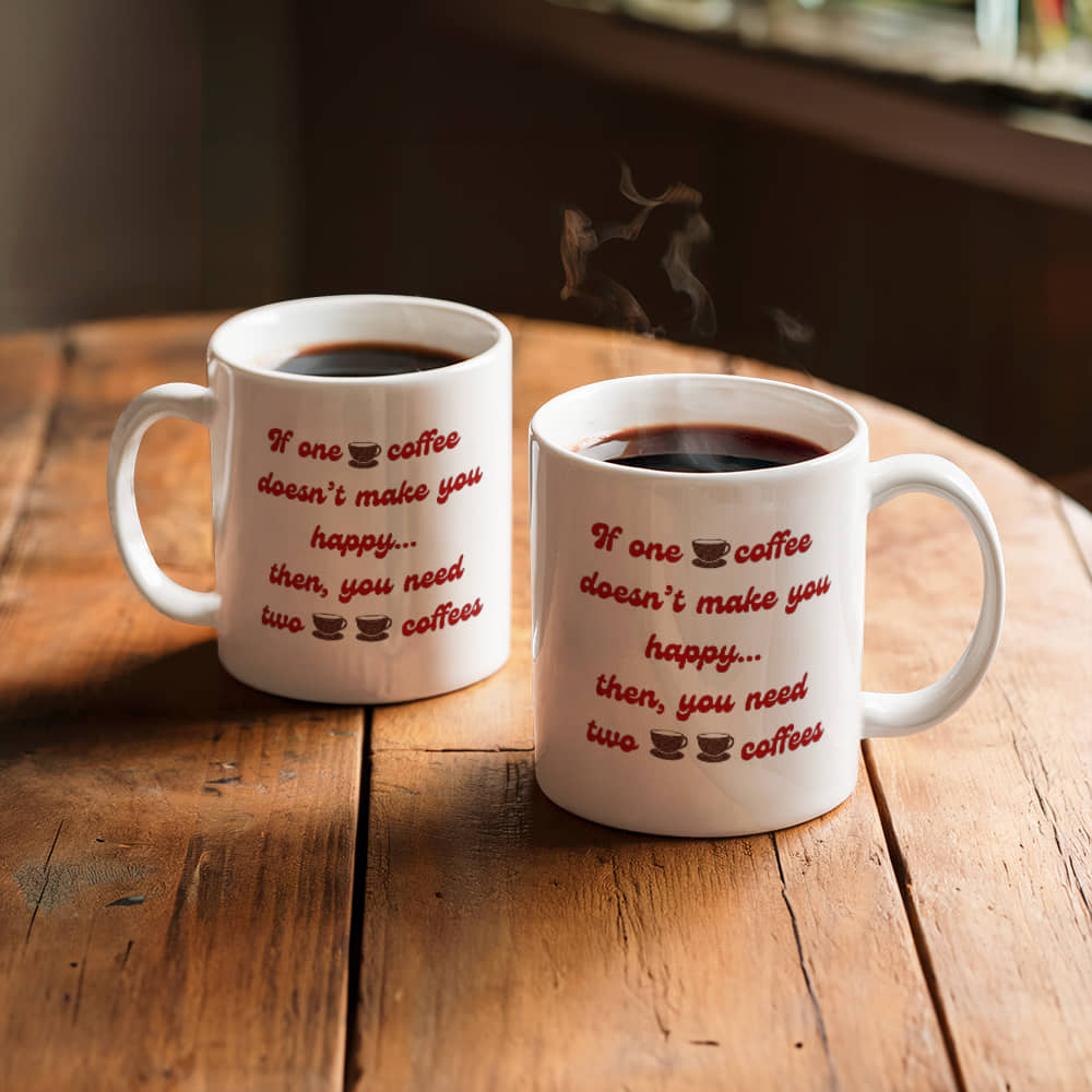 One coffee - Ceramic Mug 11 oz