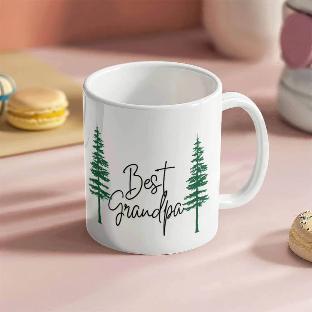 Best Grandpa Ceramic Mug 11 0z