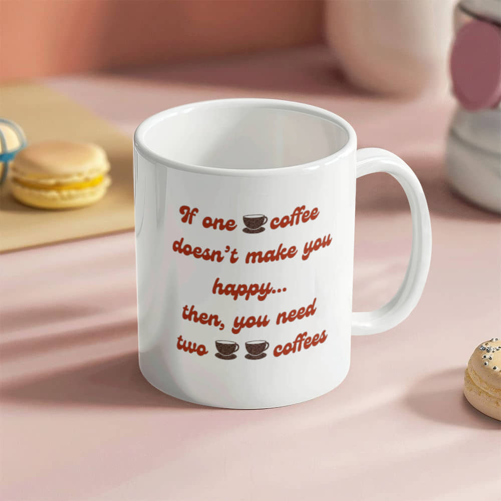 One coffee - Ceramic Mug 11 oz
