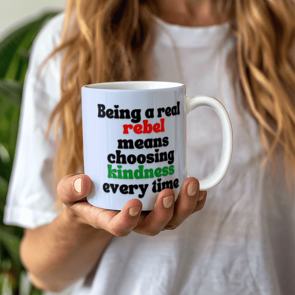 Real rebel- Ceramic Mug 11 oz