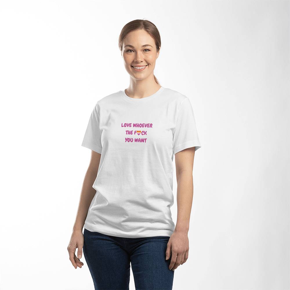 Love whoever you want - Unisex T-shirt