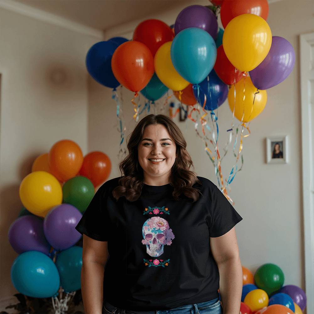 Lady skull - Unisex T-Shirt