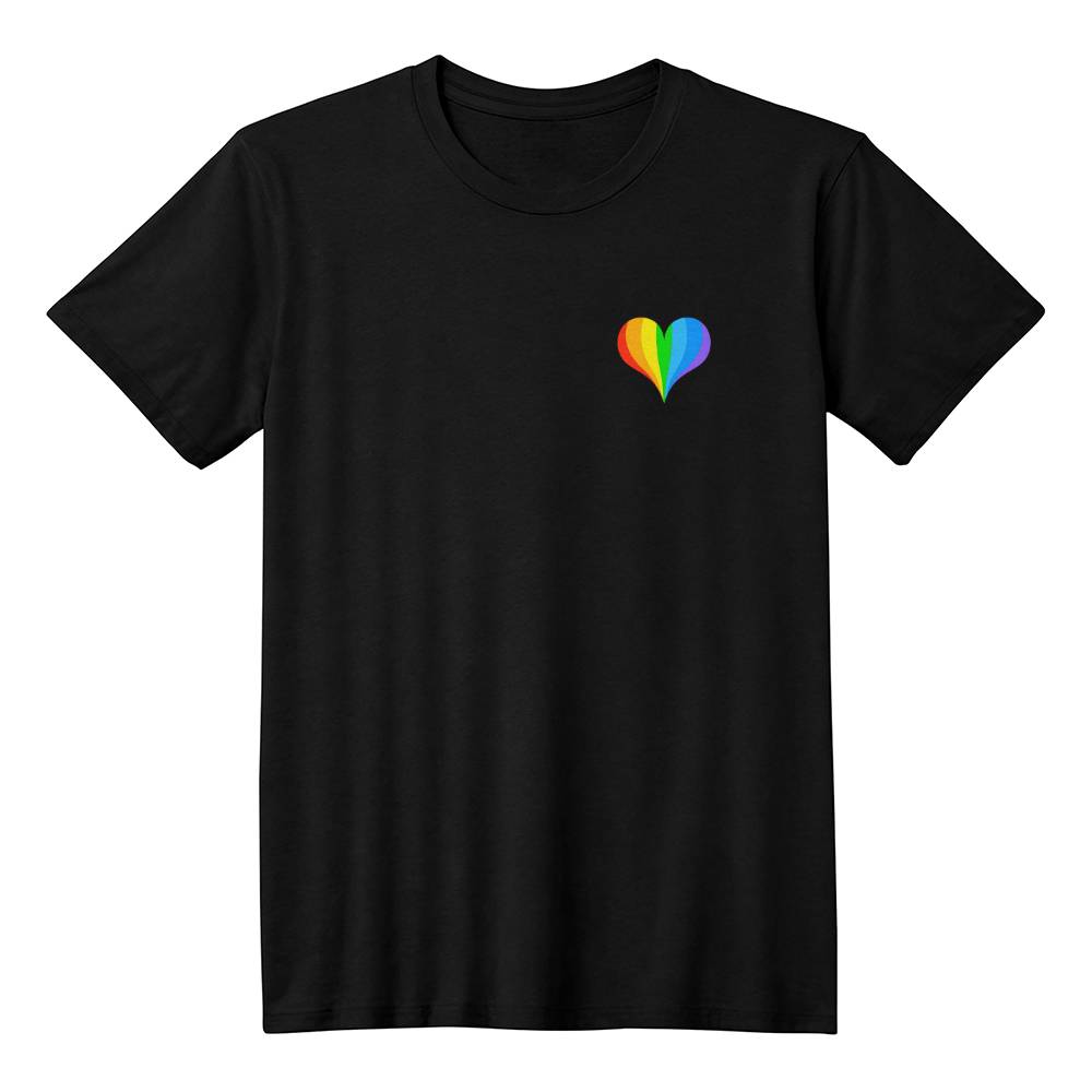 Rainbow heart - Unisex T-shirt