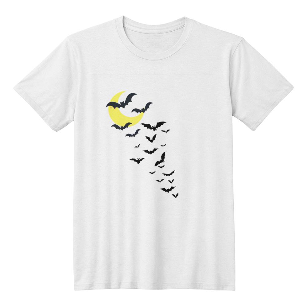 Bats and the moon - Unisex T-shirt!