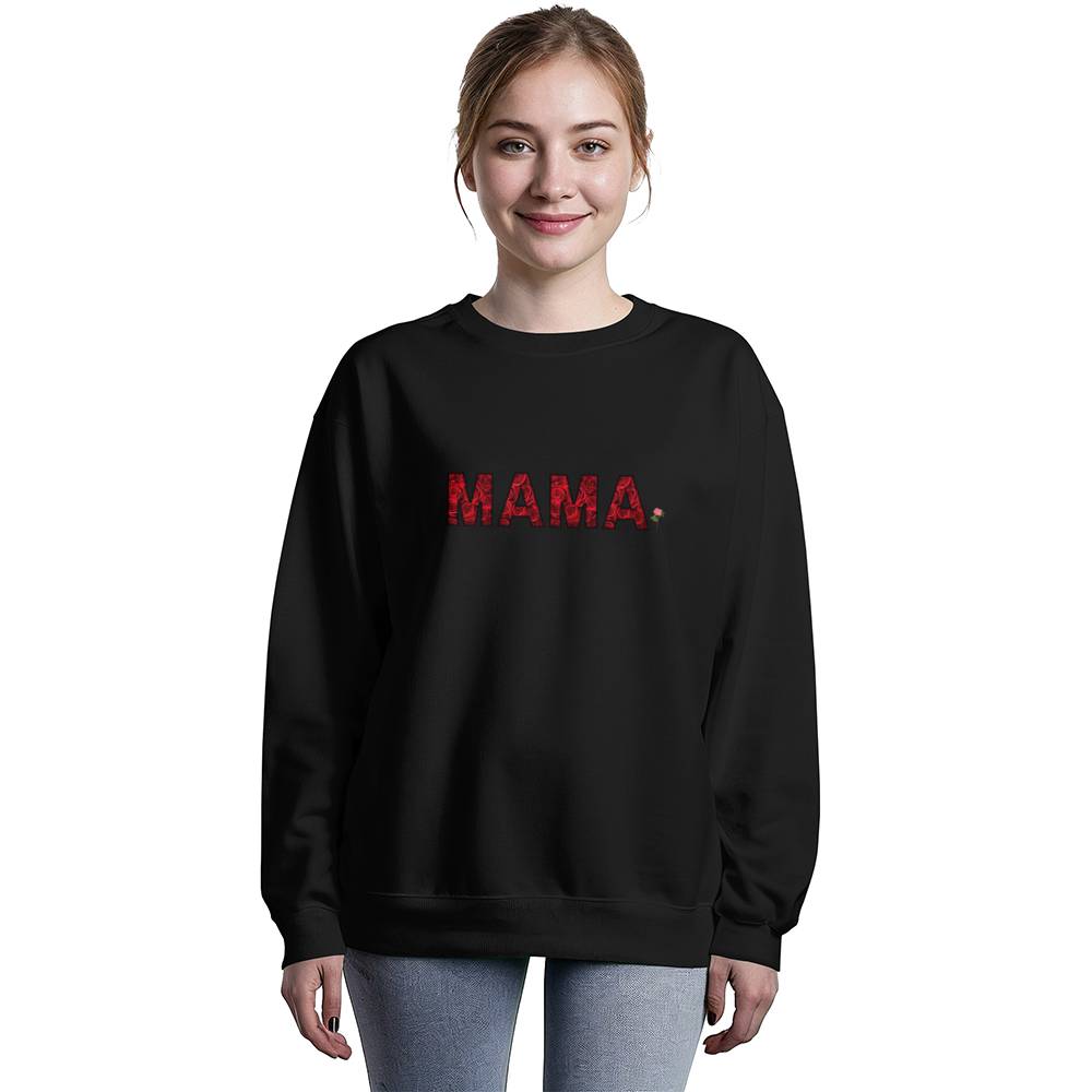 To My Mama - Unisex Crewneck Sweatshirt Rose