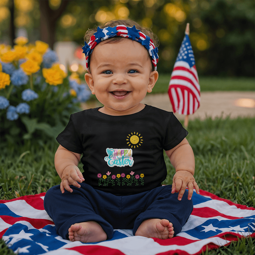Sunny Easter Baby Jersey Tee