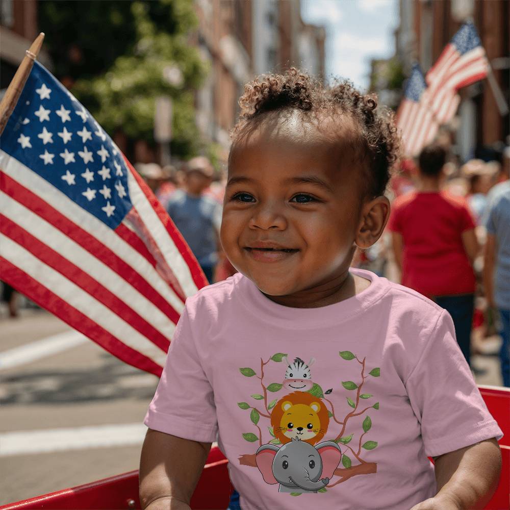 Animal Friends Baby Tee