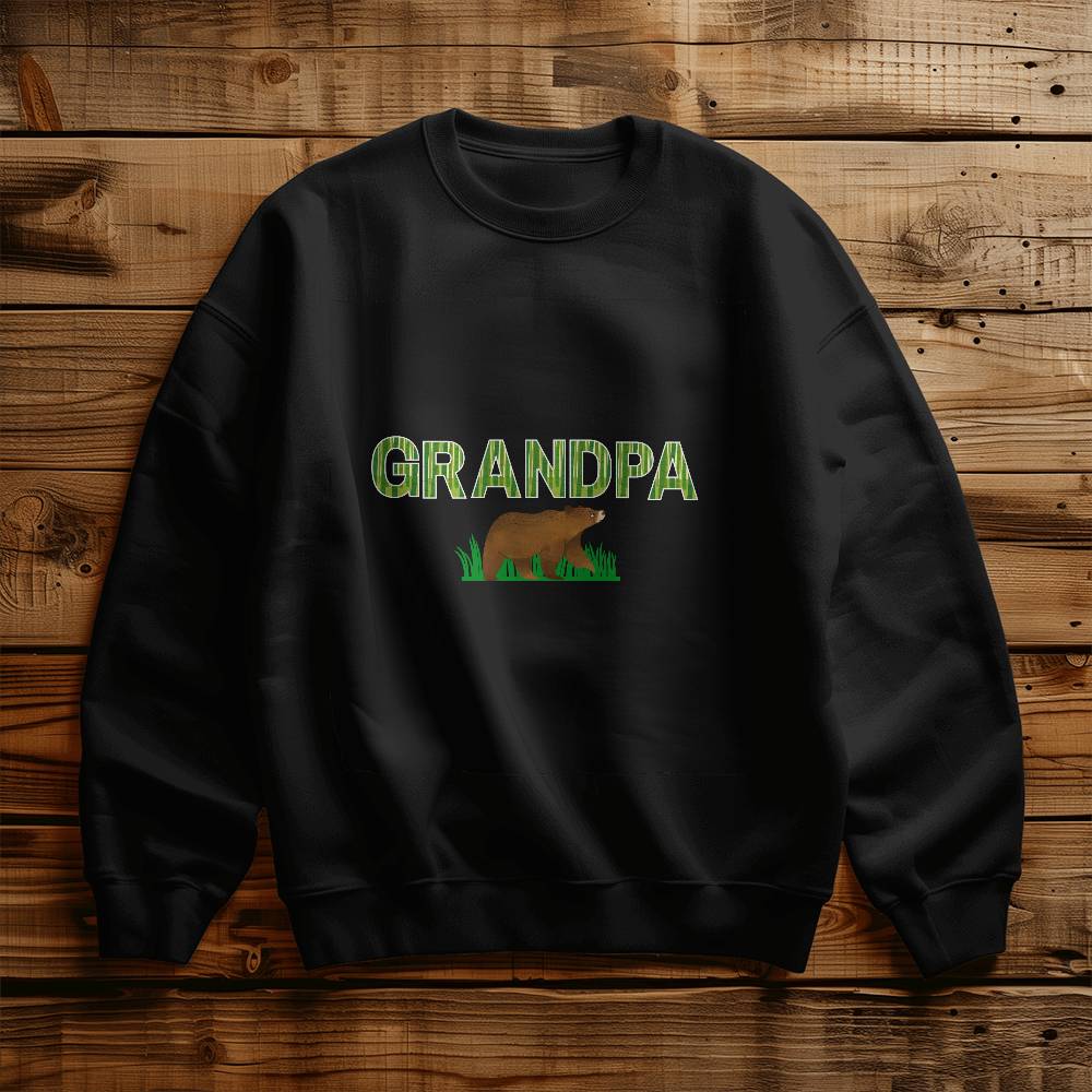 Grandpa Bear Crewneck Sweatshirt