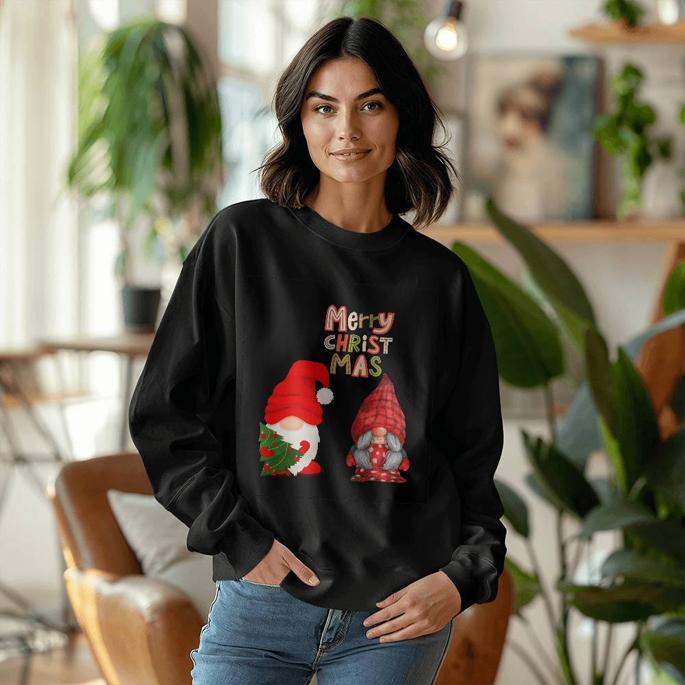 Merry Christmas couple- Unisex Crewneck Sweatshirt