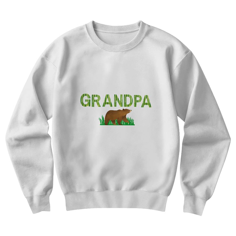 Grandpa Bear Crewneck Sweatshirt