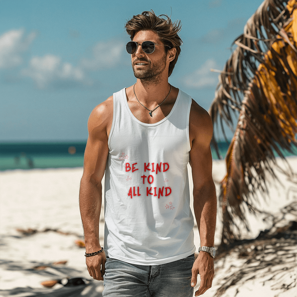 Kind to all kind - Unisex Jersey Tank Top