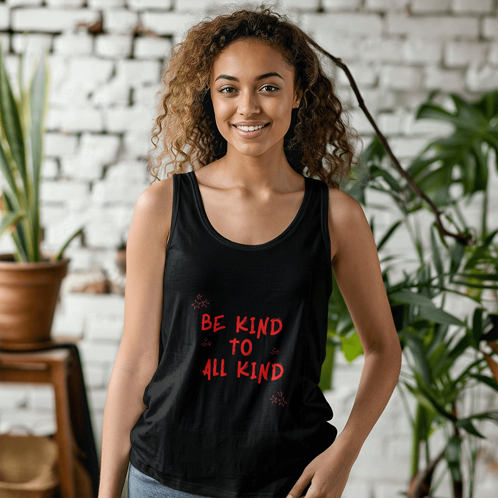 Kind to all kind - Unisex Jersey Tank Top