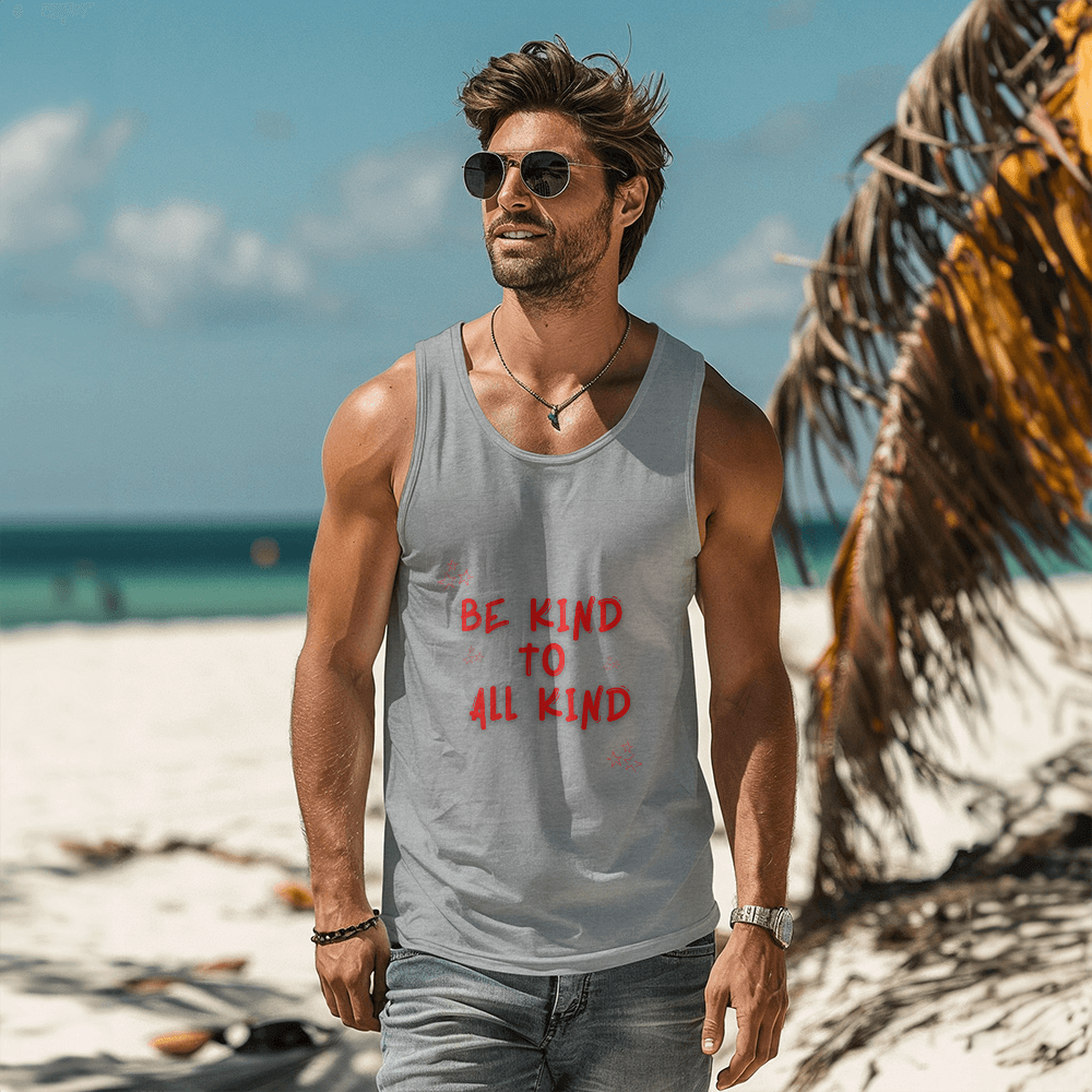 Kind to all kind - Unisex Jersey Tank Top