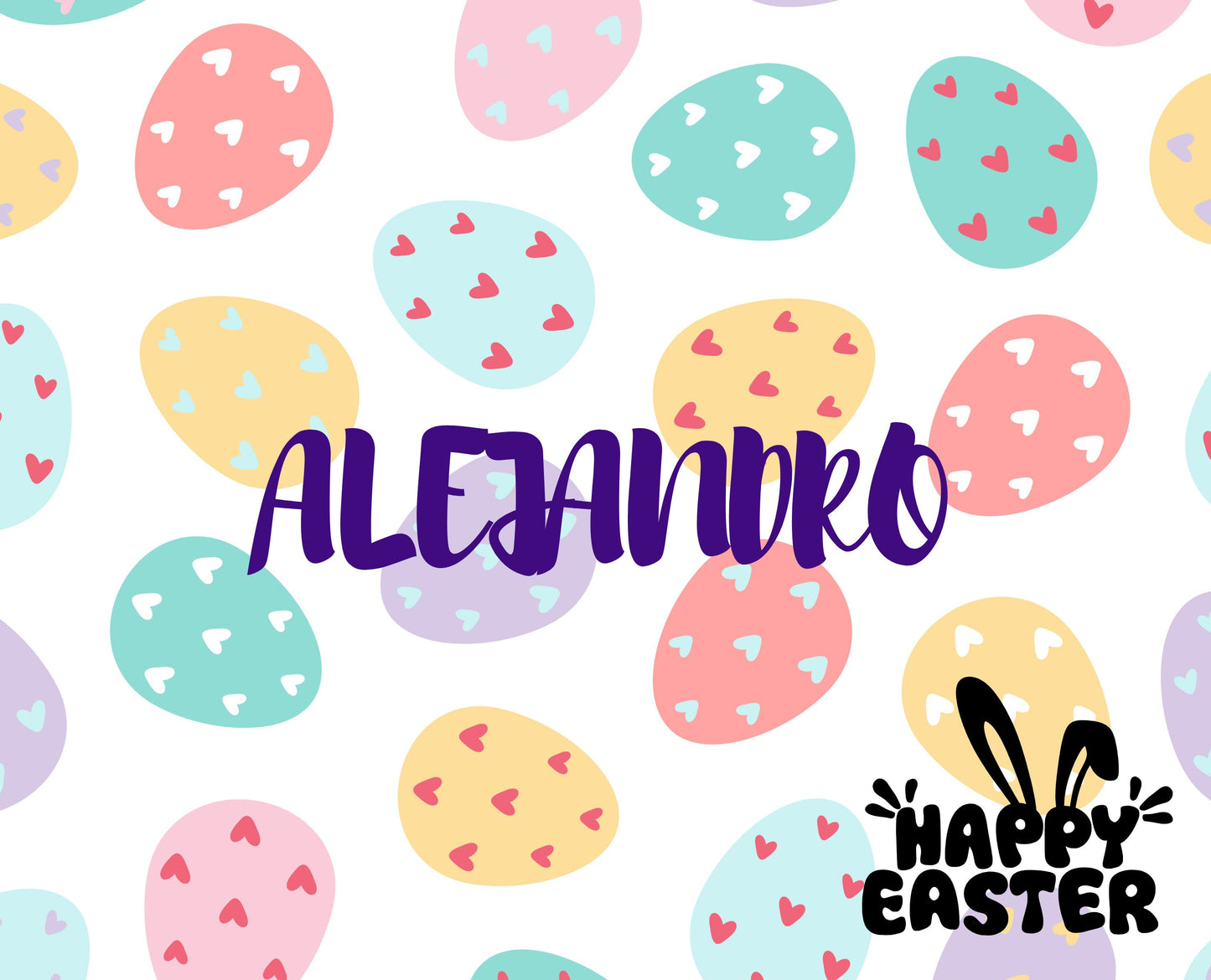 Personalized Name Easter Puzzle 8" x 10"