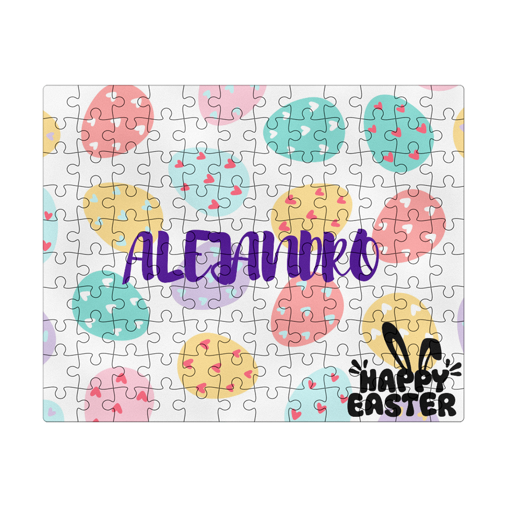 Personalized Name Easter Puzzle 8" x 10"