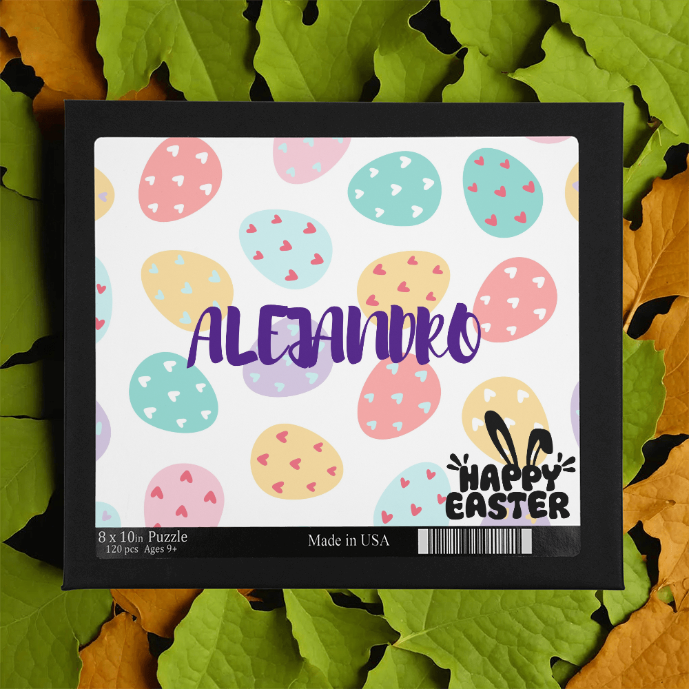 Personalized Name Easter Puzzle 8" x 10"