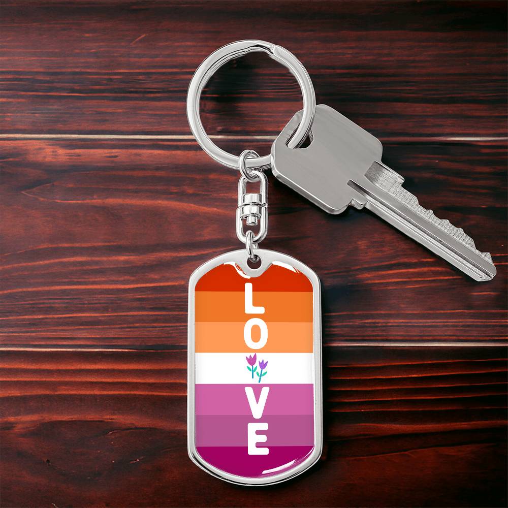 WLW Love Keychain