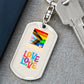 Love is Love Keychain