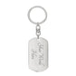 Non binary Love is Love Keychain