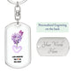 Love whoever you want Keychain