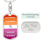 You're  Important Keychain