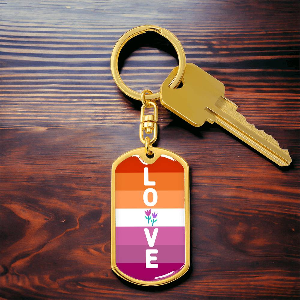 WLW Love Keychain