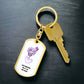 Love whoever you want Keychain