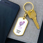 Love whoever you want Keychain