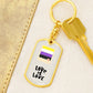 Non binary Love is Love Keychain