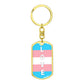 Trans Love Keychain