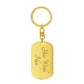 Non binary Love is Love Keychain