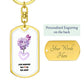 Love whoever you want Keychain