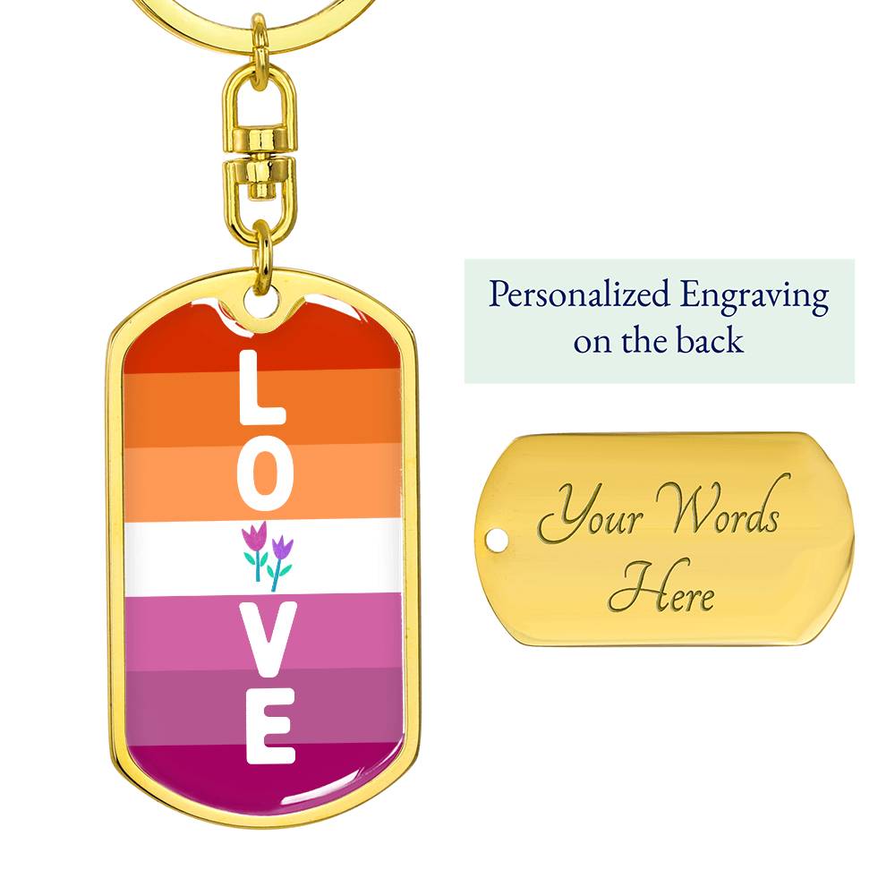 WLW Love Keychain