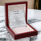 To My Fur Mom - Forever Love Necklace!