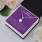 To My Mother In Law - Eternal Hope Necklace!