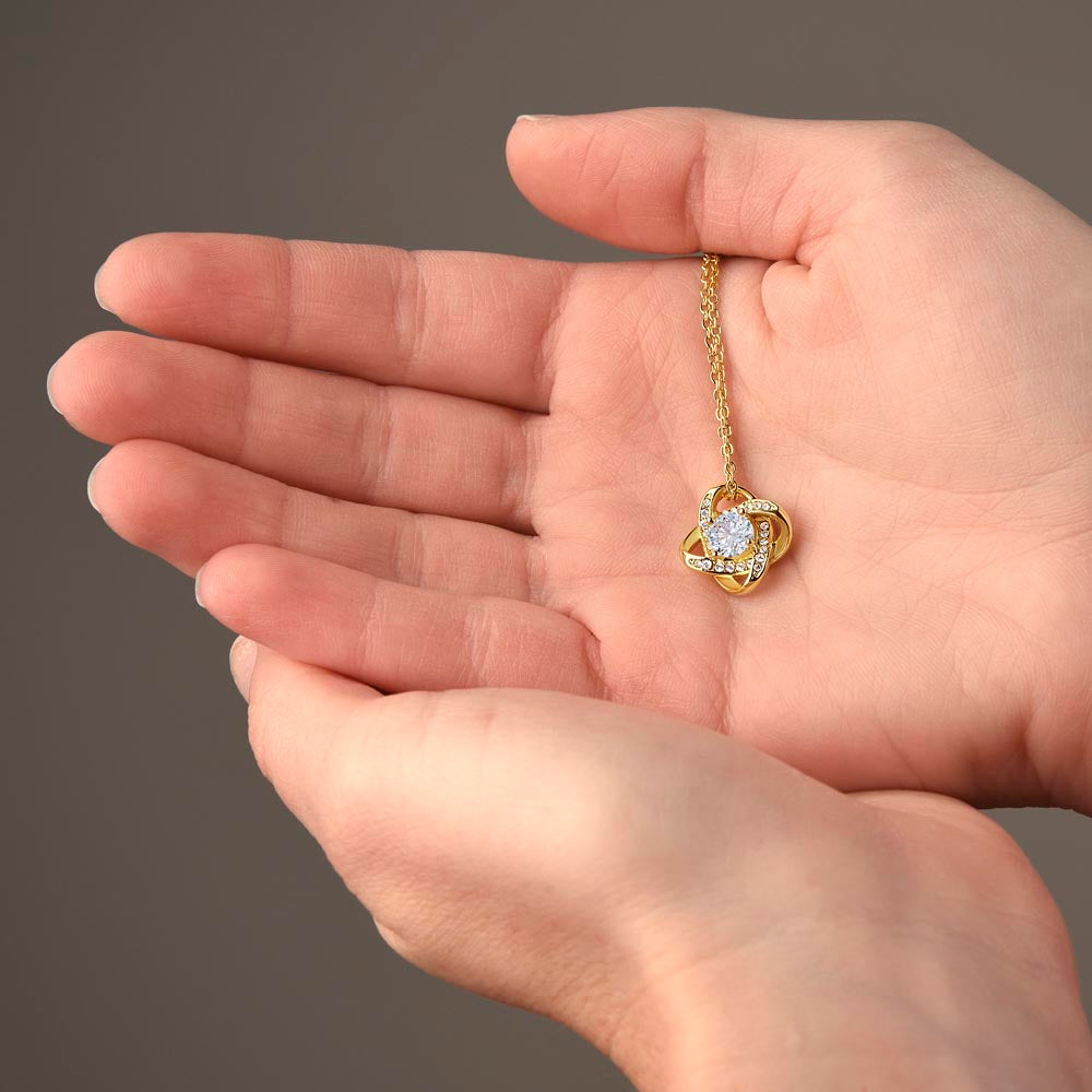 To Grandma - Love Knot Necklace