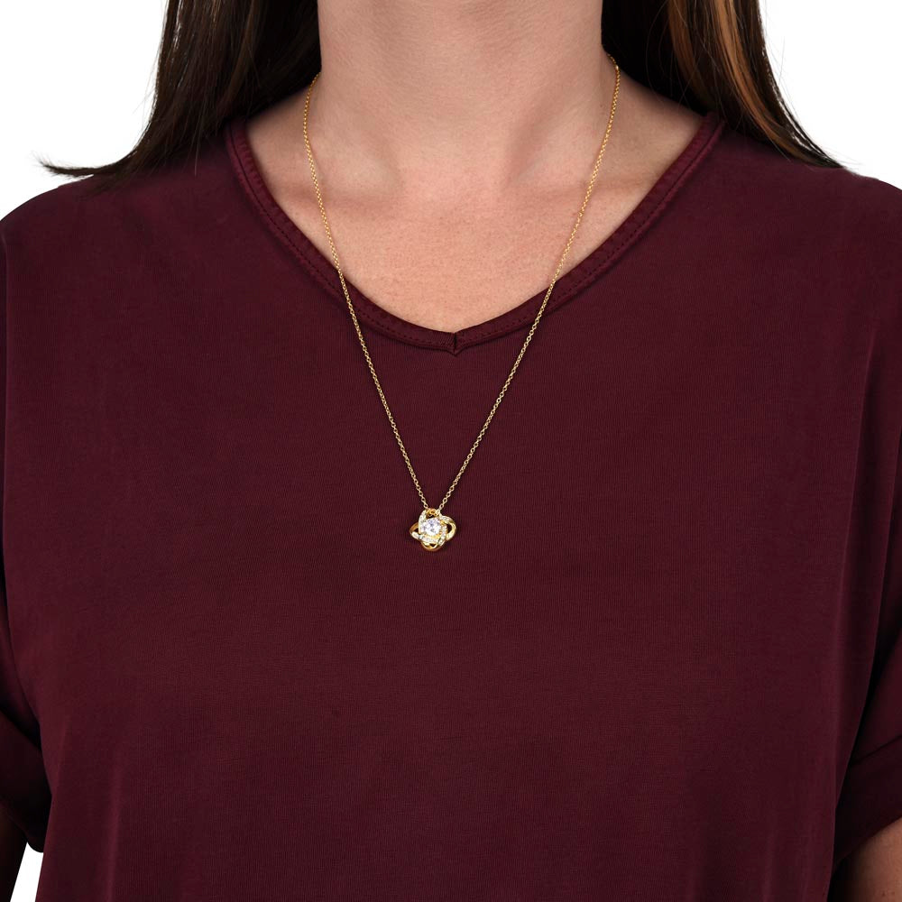 To Grandma - Love Knot Necklace