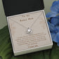 To My Bonus Mom - Love Knot Necklace!